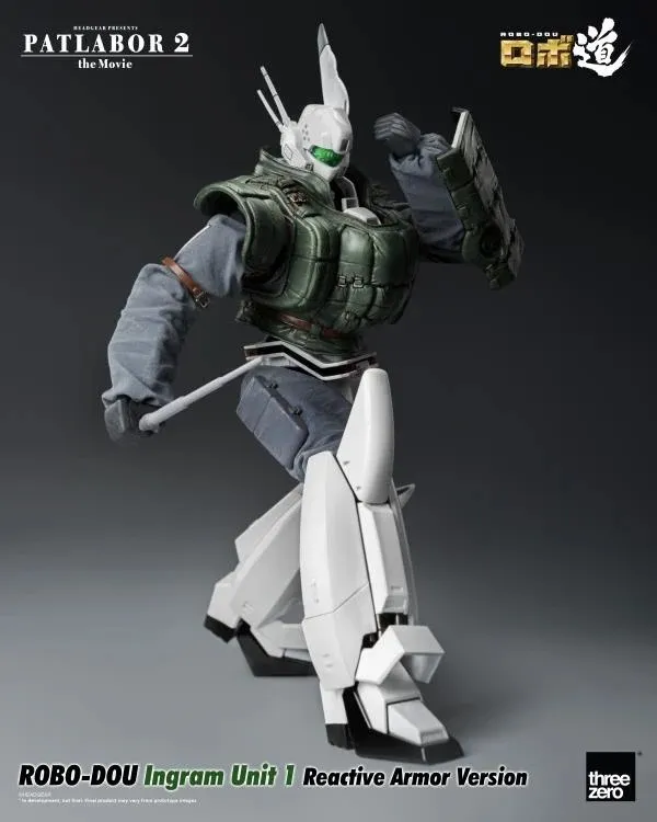 Ingram Unit 1 Reactive Armor Version ROBO-DOU Collectible Figure | Patlabor 2: The Movie | threezero