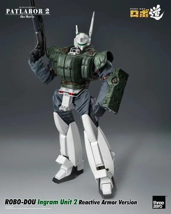 Ingram Unit 2 Reactive Armor Version ROBO-DOU Collectible Figure | Patlabor 2: The Movie | threezero