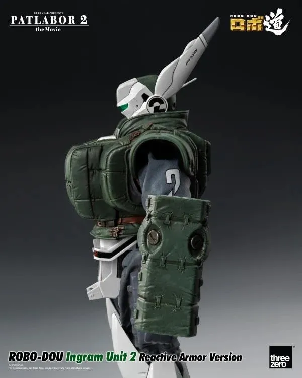 Ingram Unit 2 Reactive Armor Version ROBO-DOU Collectible Figure | Patlabor 2: The Movie | threezero