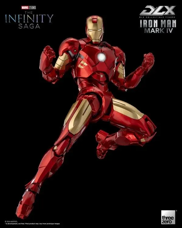 Iron Man Mark 4 DLX 1/12 Scale Collectible Figure | Avengers: Infinity Saga | threezero