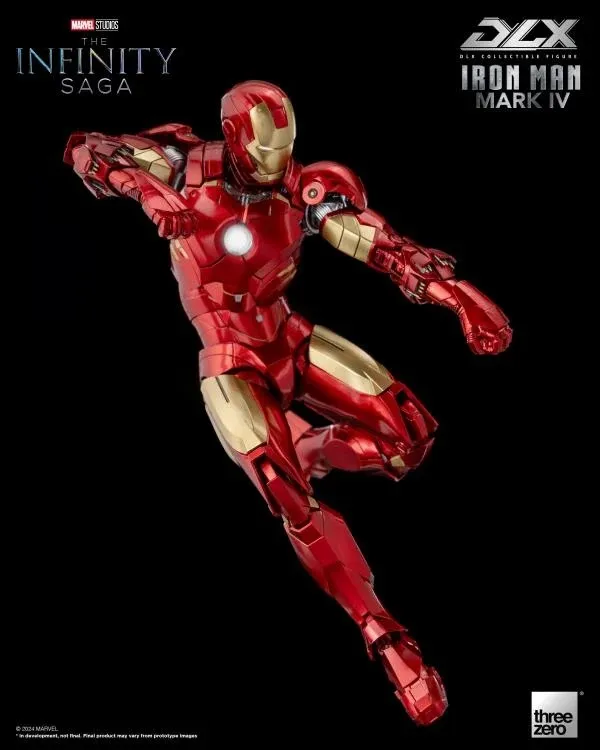 Iron Man Mark 4 DLX 1/12 Scale Collectible Figure | Avengers: Infinity Saga | threezero