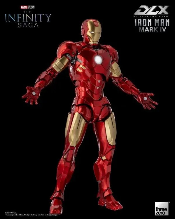 Iron Man Mark 4 DLX 1/12 Scale Collectible Figure | Avengers: Infinity Saga | threezero