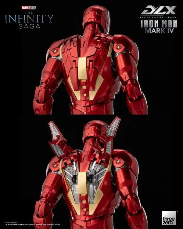 Iron Man Mark 4 DLX 1/12 Scale Collectible Figure | Avengers: Infinity Saga | threezero