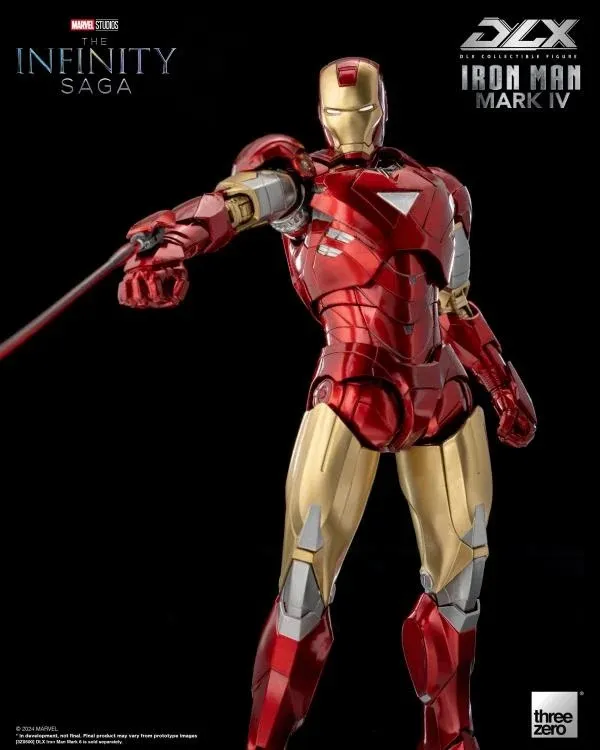 Iron Man Mark 4 DLX 1/12 Scale Collectible Figure | Avengers: Infinity Saga | threezero