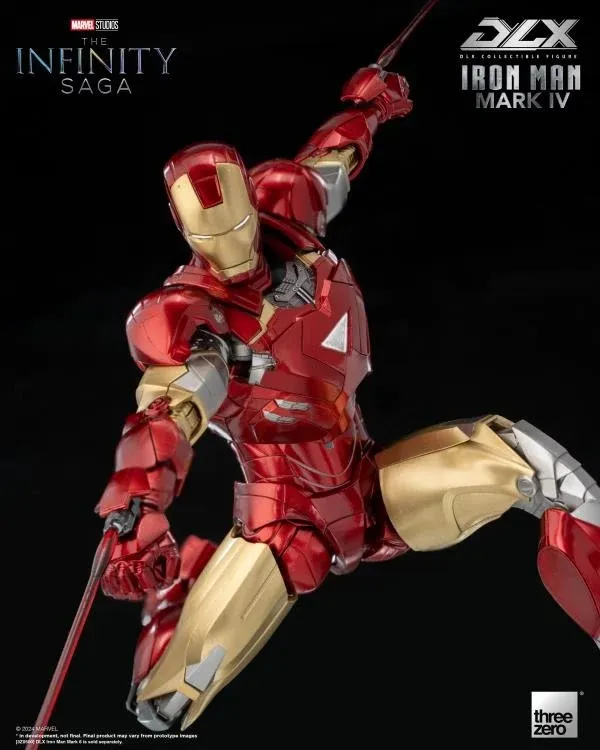Iron Man Mark 4 DLX 1/12 Scale Collectible Figure | Avengers: Infinity Saga | threezero