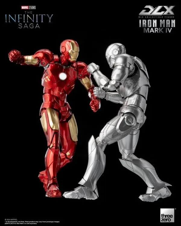 Iron Man Mark 4 DLX 1/12 Scale Collectible Figure | Avengers: Infinity Saga | threezero