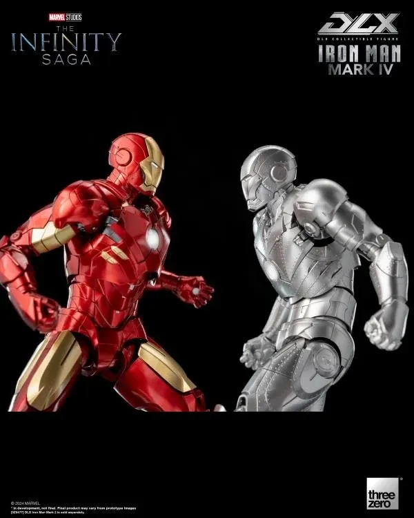 Iron Man Mark 4 DLX 1/12 Scale Collectible Figure | Avengers: Infinity Saga | threezero