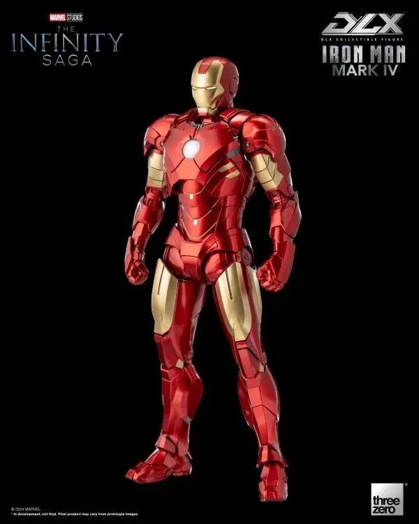 Iron Man Mark 4 DLX 1/12 Scale Collectible Figure | Avengers: Infinity Saga | threezero