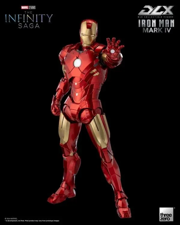 Iron Man Mark 4 DLX 1/12 Scale Collectible Figure | Avengers: Infinity Saga | threezero