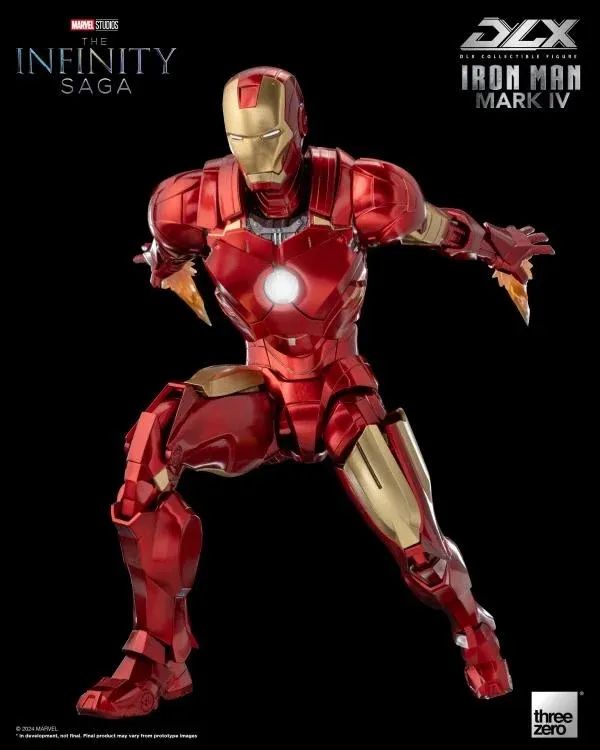 Iron Man Mark 4 DLX 1/12 Scale Collectible Figure | Avengers: Infinity Saga | threezero