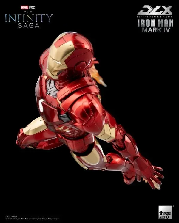 Iron Man Mark 4 DLX 1/12 Scale Collectible Figure | Avengers: Infinity Saga | threezero