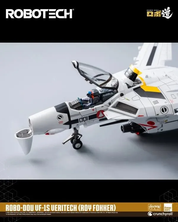 VF-1S Veritech Roy Fokker ROBO-DOU | Robotech | threezero