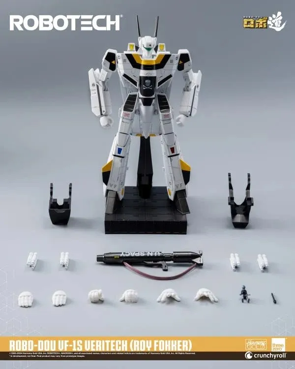 VF-1S Veritech Roy Fokker ROBO-DOU | Robotech | threezero