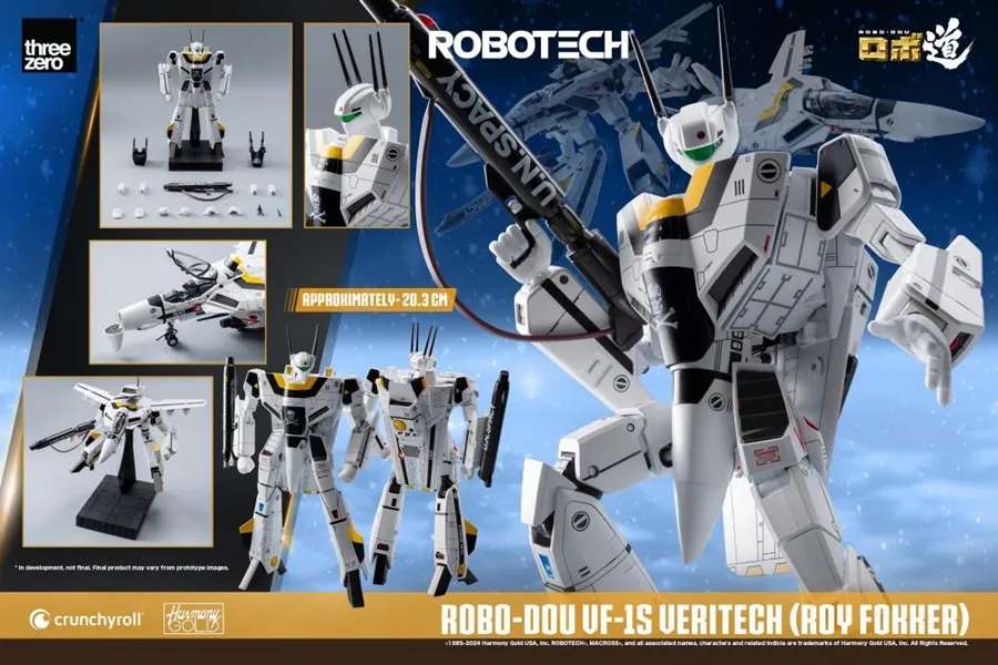 VF-1S Veritech Roy Fokker ROBO-DOU | Robotech | threezero