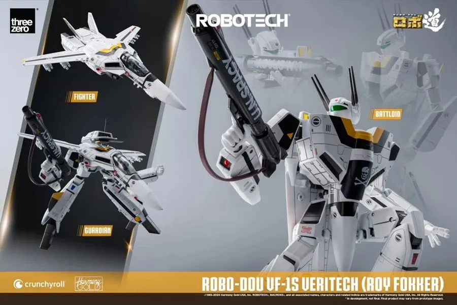 VF-1S Veritech Roy Fokker ROBO-DOU | Robotech | threezero