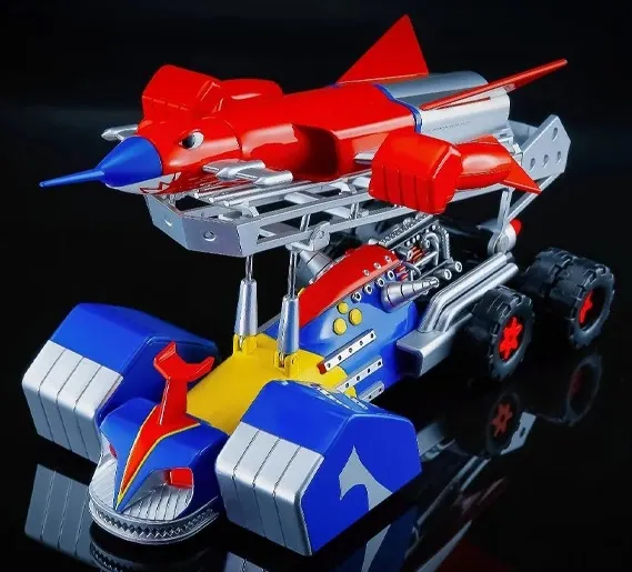 Sky Jet and Garn Missile Gokin | Space Ironmen Kyodain | Action Toys