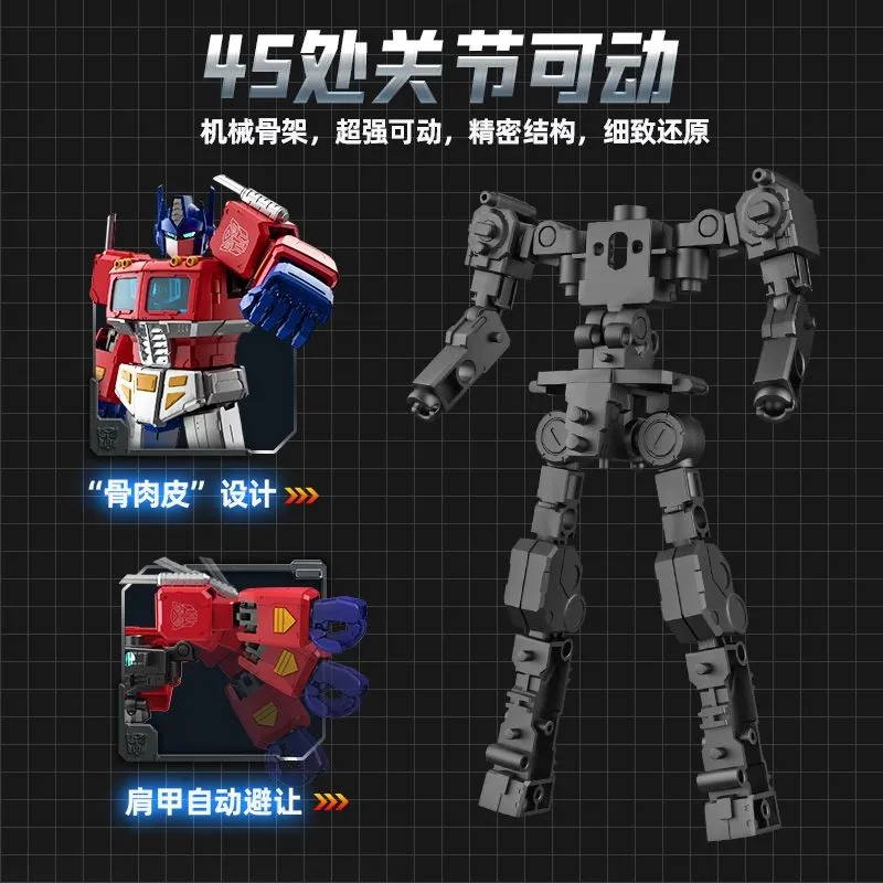 G1 Optimus Prime Legendary Edition Model Kit | Transformers | Blokees