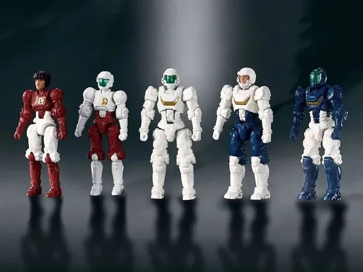 DA-107 Dia-Nauts and Female Member Version 2.0 Set of 5 | Diaclone Reboot