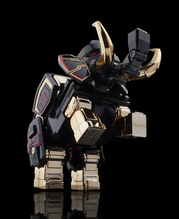 Megazord Black Limited Version Model Kit | Mighty Morphin Power Rangers Furai Model | Flame Toys