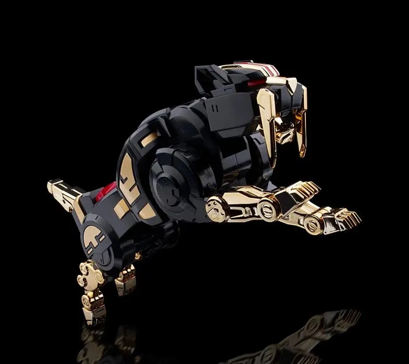 Megazord Black Limited Version Model Kit | Mighty Morphin Power Rangers Furai Model | Flame Toys