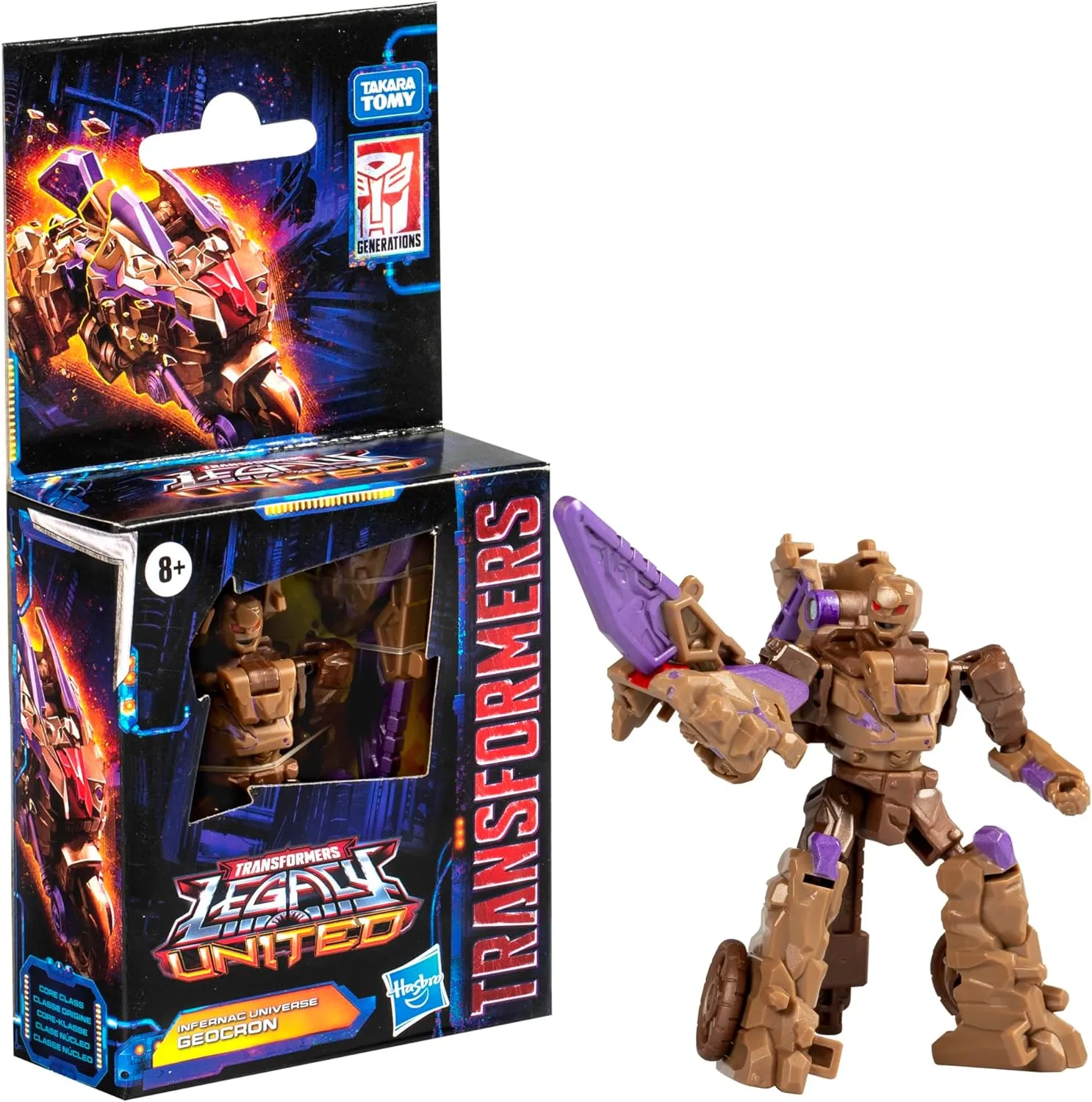 Infernac Universe Geocron Core Class | Transformers: Legacy United