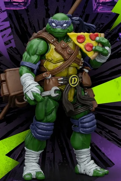 Donatello 1/18 Scale | Teenage Mutant Ninja Turtles | Joy Toy
