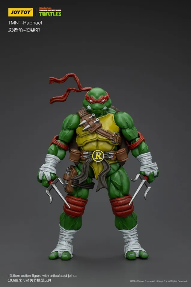 Raphael 1/18 Scale | Teenage Mutant Ninja Turtles | Joy Toy