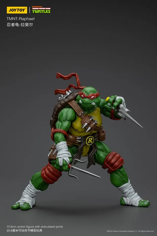 Raphael 1/18 Scale | Teenage Mutant Ninja Turtles | Joy Toy