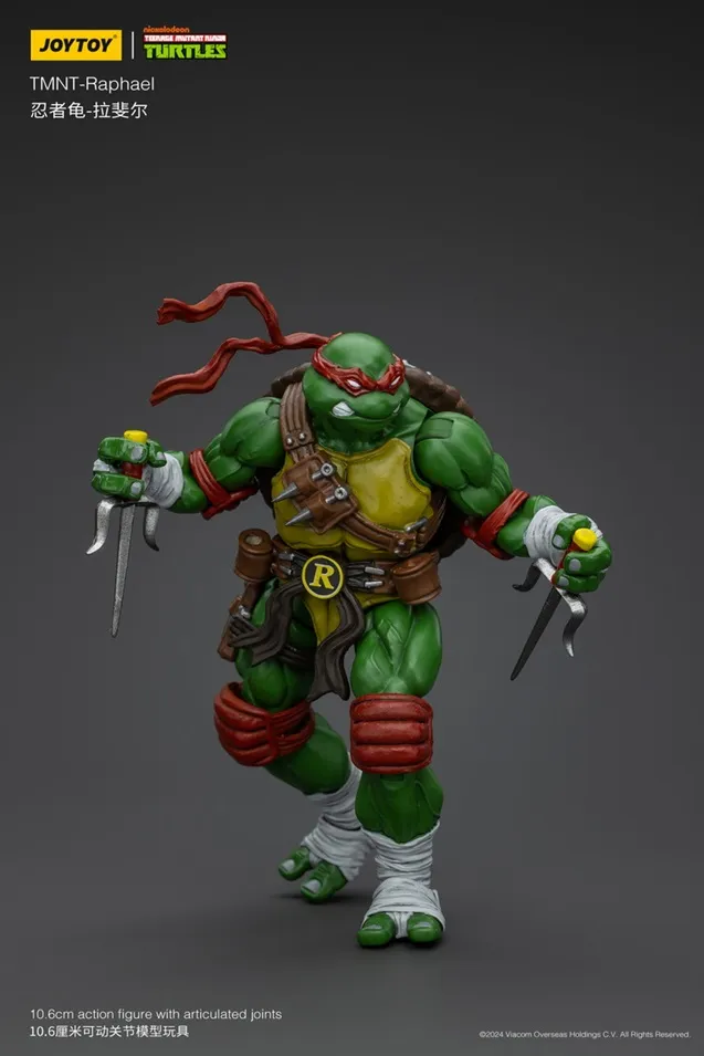 Raphael 1/18 Scale | Teenage Mutant Ninja Turtles | Joy Toy