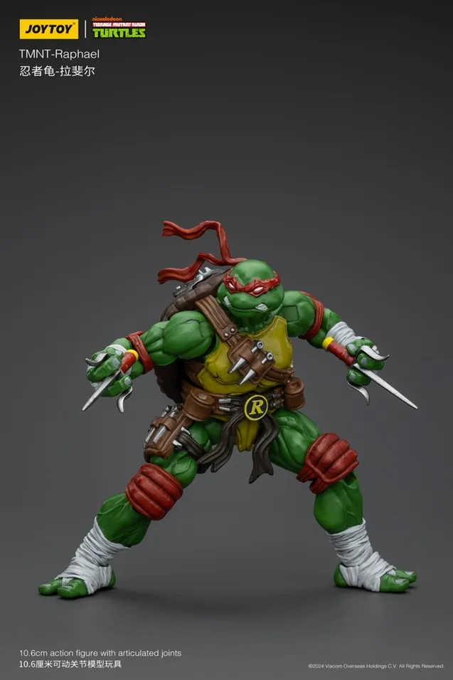 Raphael 1/18 Scale | Teenage Mutant Ninja Turtles | Joy Toy