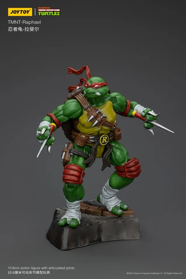 Raphael 1/18 Scale | Teenage Mutant Ninja Turtles | Joy Toy