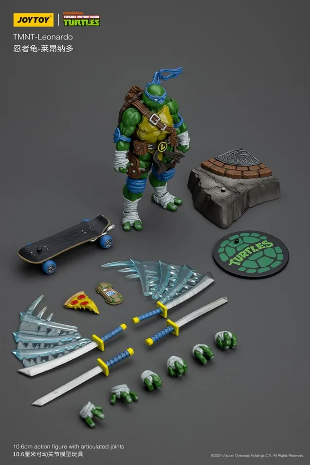 Leonardo 1/18 Scale | Teenage Mutant Ninja Turtles | Joy Toy