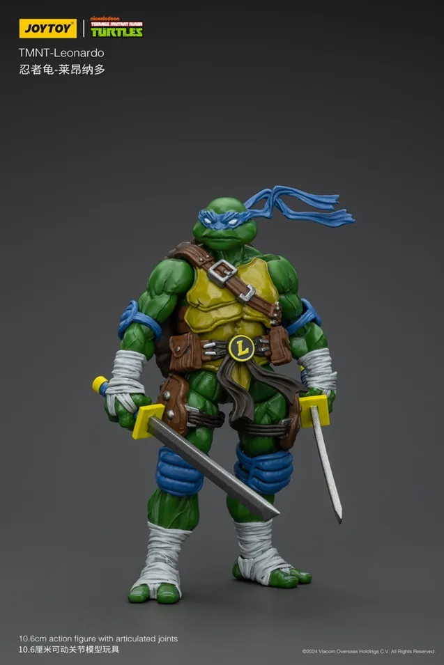 Leonardo 1/18 Scale | Teenage Mutant Ninja Turtles | Joy Toy