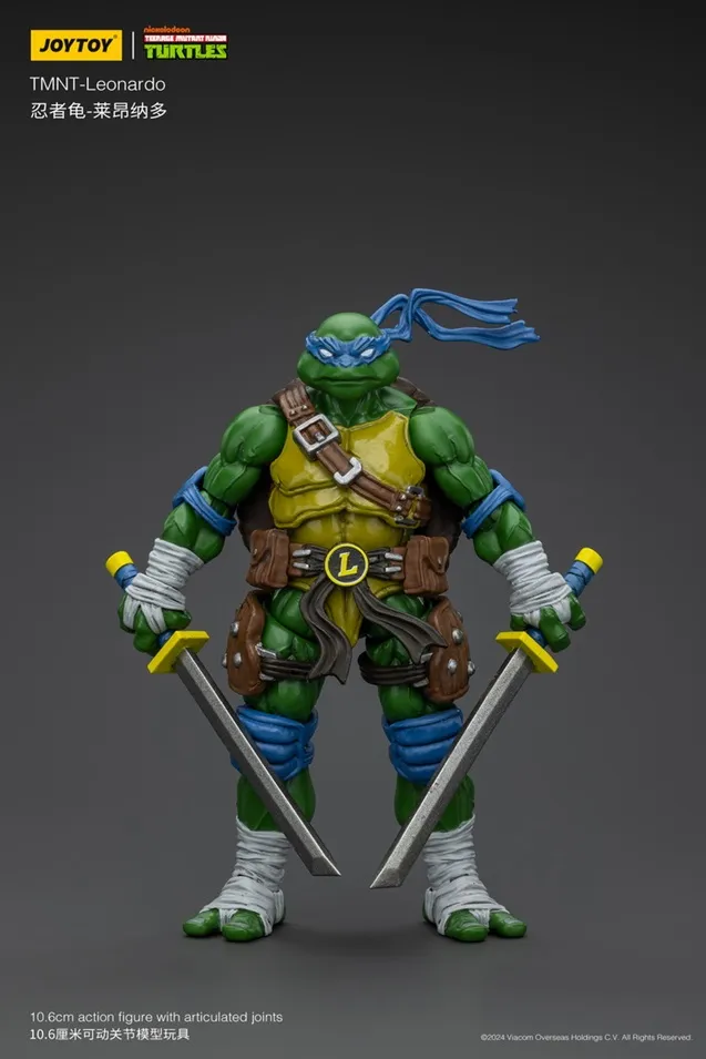 Leonardo 1/18 Scale | Teenage Mutant Ninja Turtles | Joy Toy
