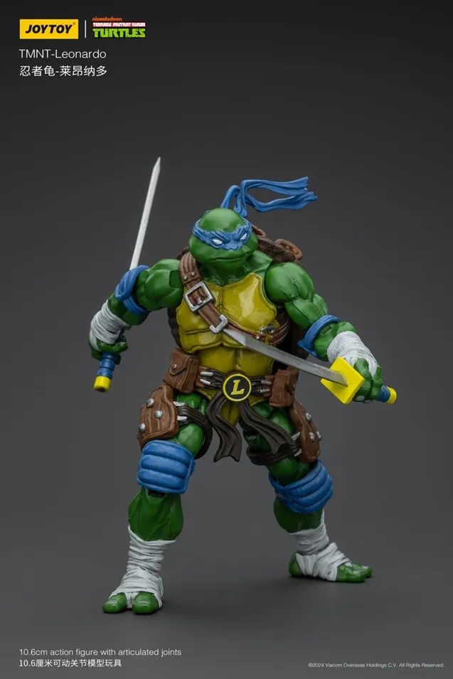 Leonardo 1/18 Scale | Teenage Mutant Ninja Turtles | Joy Toy