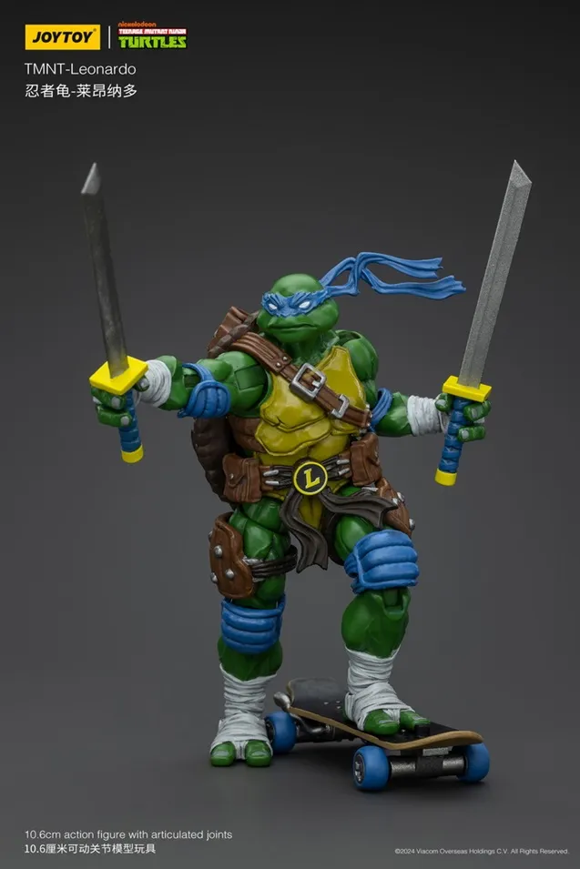 Leonardo 1/18 Scale | Teenage Mutant Ninja Turtles | Joy Toy
