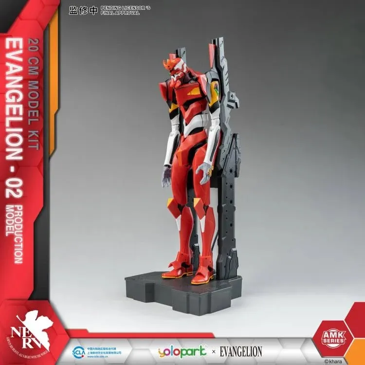 EVA-02 Production Model AMK Series Model Kit | Rebuild of Evangelion | Yolopark