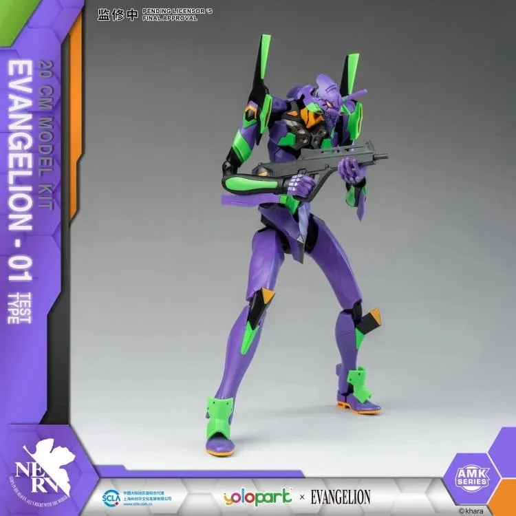 EVA-01 Test Type AMK Series Model Kit | Rebuild of Evangelion | Yolopark