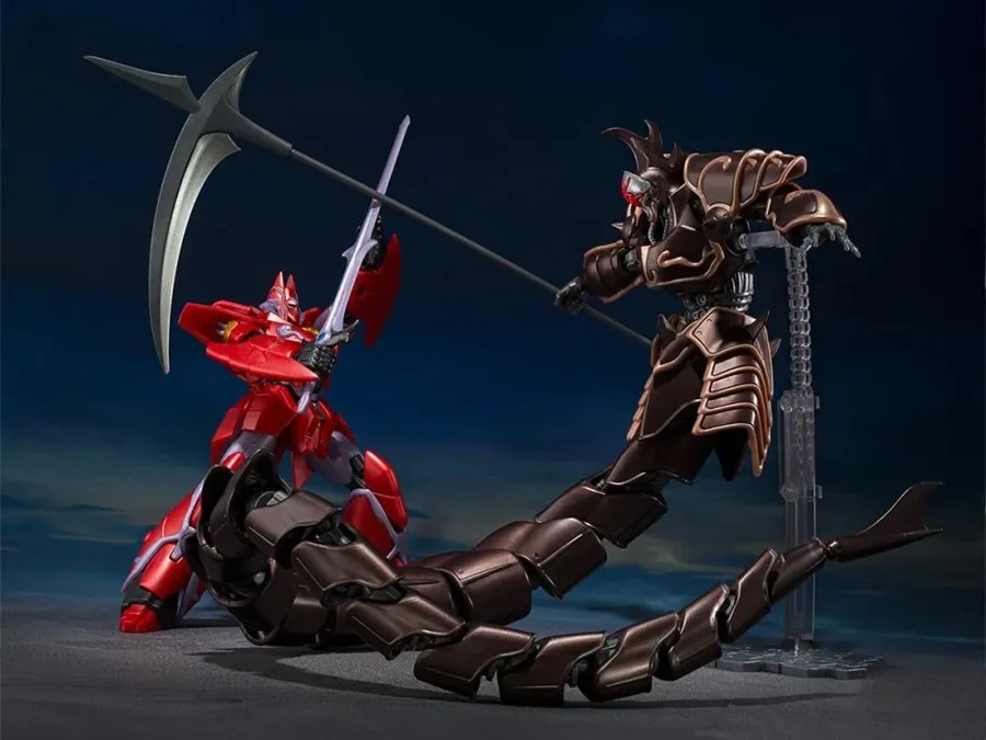 Assault Galient and Tetsukyojin Metallic Color Version Model Kit Set | Panzer World Galient | Bandai Spirits SMP
