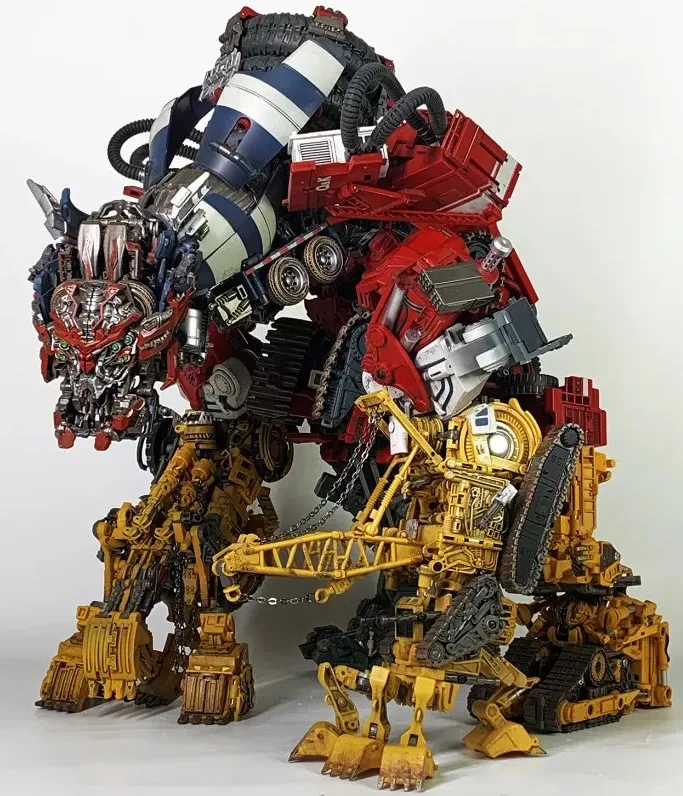 Troublemaker DX Combiner Set of 8 | Devil Saviour Construction Combiner