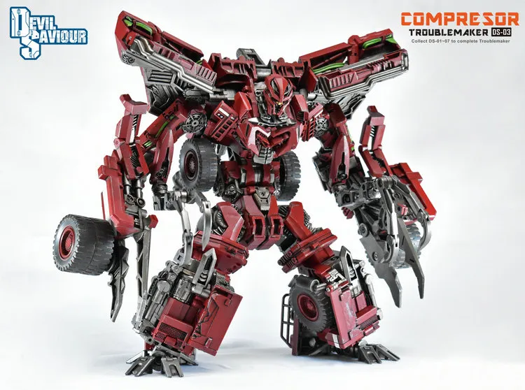 Troublemaker DX Combiner Set of 8 | Devil Saviour Construction Combiner