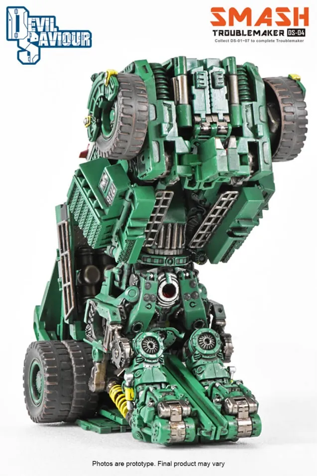 Troublemaker DX Combiner Set of 8 | Devil Saviour Construction Combiner