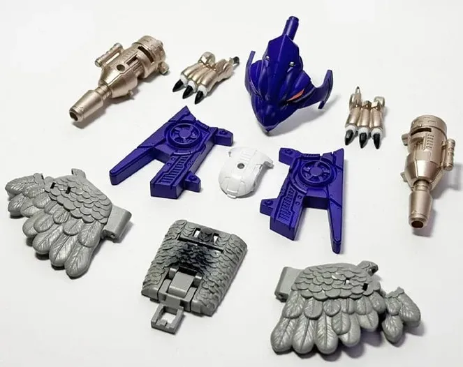 DK-55 Upgrade Kit for Transformers: Legacy United Leader Tigerhawk and Voyager Silverbolt | Dna Design | Upgrade Kit