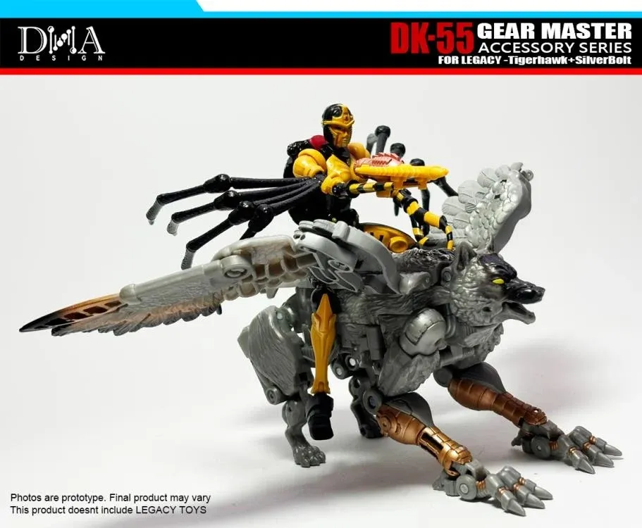 DK-55 Upgrade Kit for Transformers: Legacy United Leader Tigerhawk and Voyager Silverbolt | Dna Design | Upgrade Kit