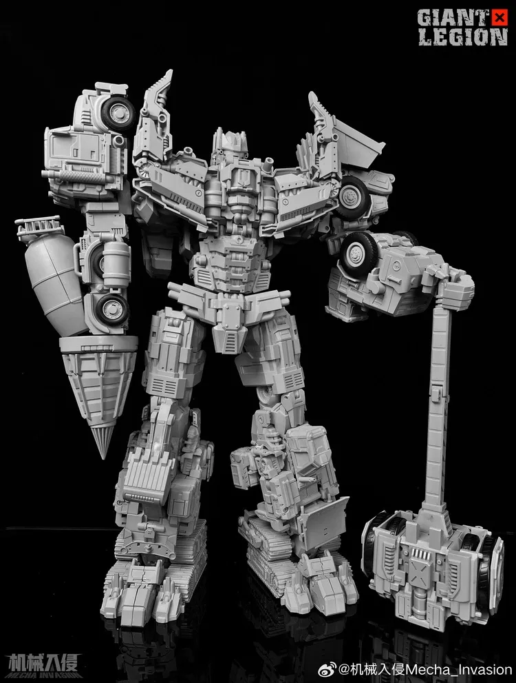 Giant Legion Set of 6 | Heavy Duty Builder | Mecha Invasion