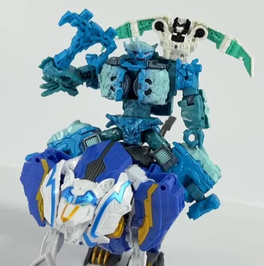 Star Raider Thundertron, Star Raider Nightstrike, Infernac Universe Calcitron Set of 3 Leader Class | Transformers: Legacy United