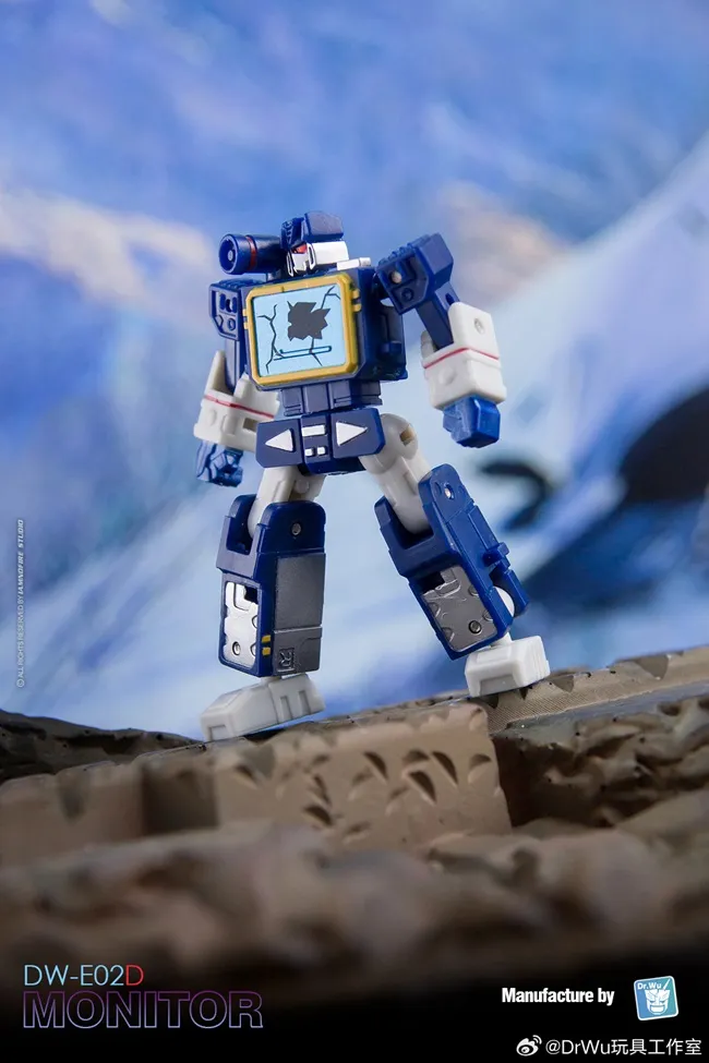 DW-E02D Monitor and DW-E16D Sound Master Battle Damaged Version Set of 2 | Dr. Wu