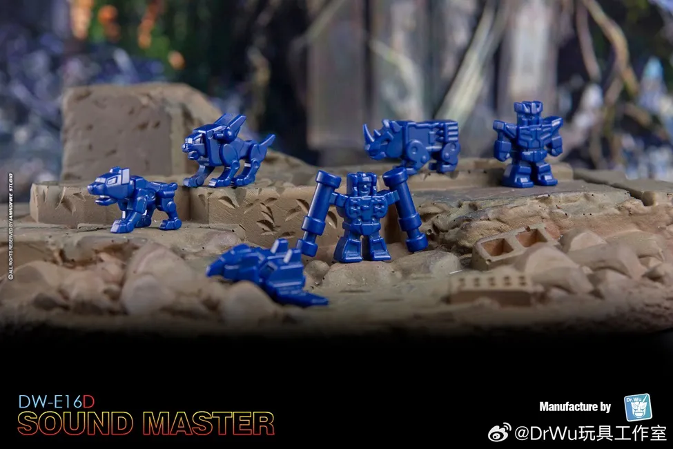 DW-E02D Monitor and DW-E16D Sound Master Battle Damaged Version Set of 2 | Dr. Wu