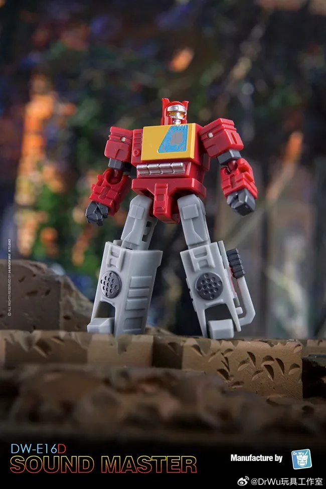 DW-E02D Monitor and DW-E16D Sound Master Battle Damaged Version Set of 2 | Dr. Wu