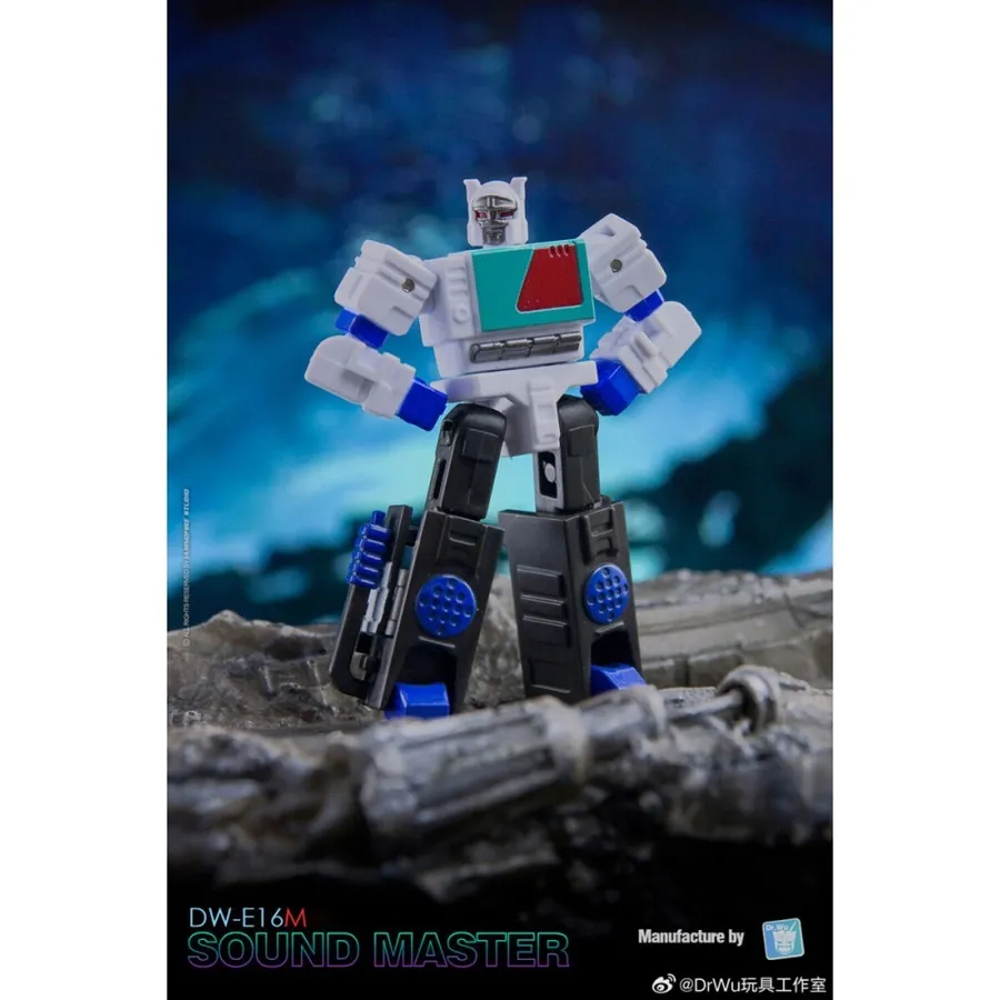 DW-E02M Monitor and DW-E16M Sound Master Shattered Glass Version Set of 2 | Dr. Wu